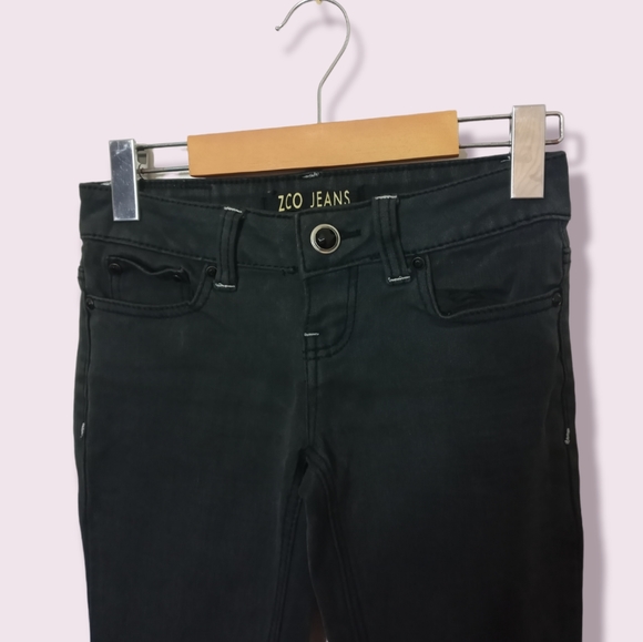 Black/Dark Gray ZCO Jeans Sz 1 - Picture 2 of 6